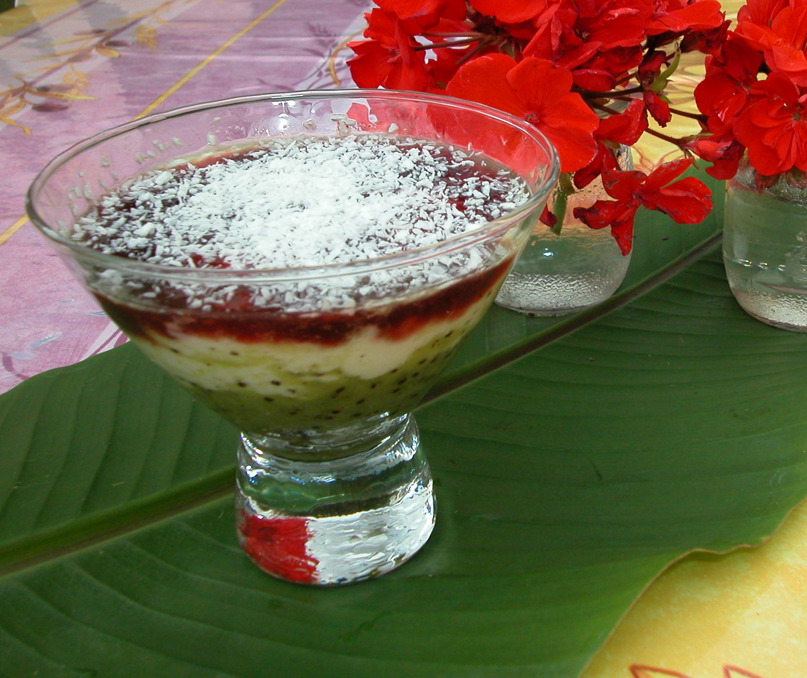 verrine tricolore